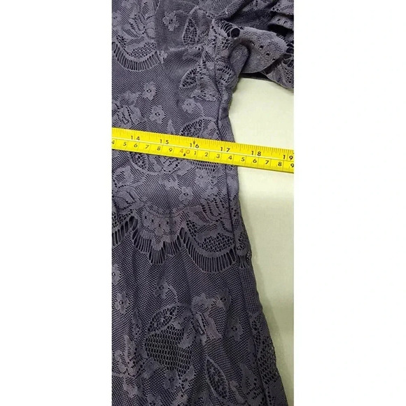 altar'd state Baby Doll Purple Dress Small - Picture 12 of 13